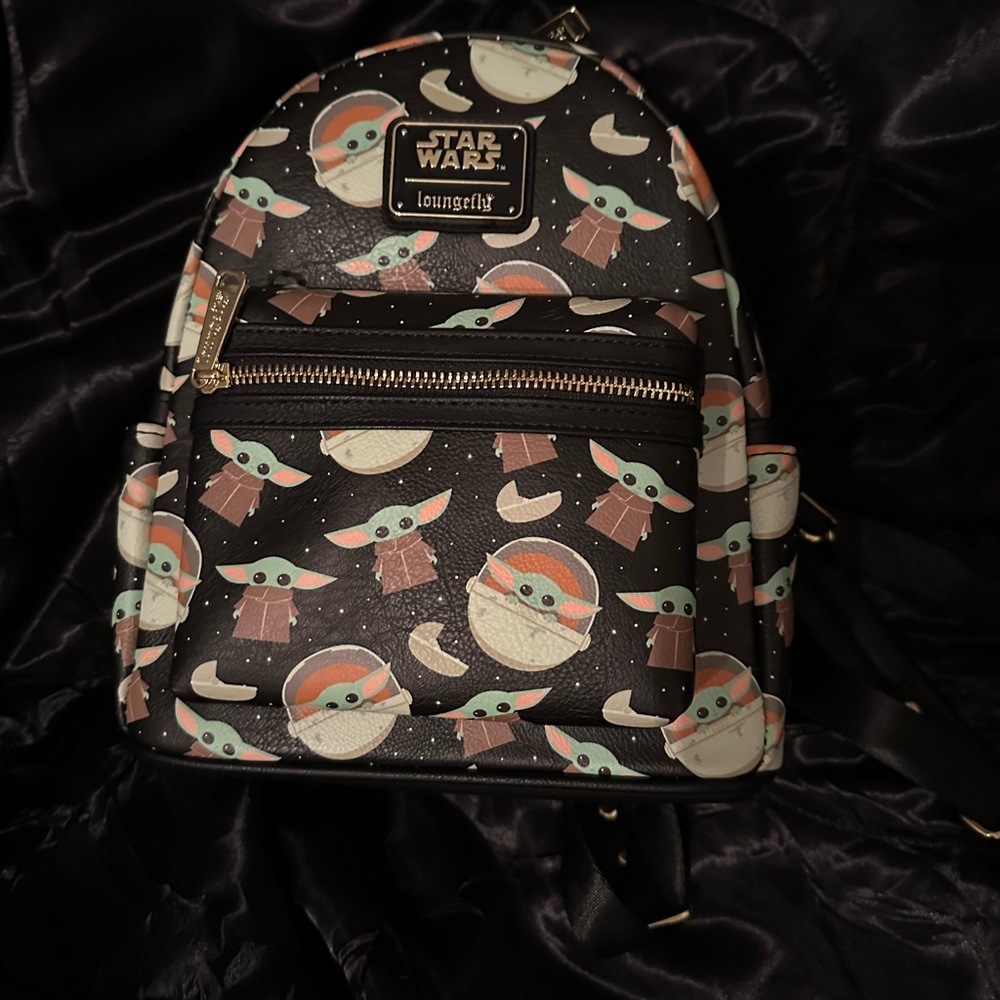 grogu Disney Loungefly mini backpack